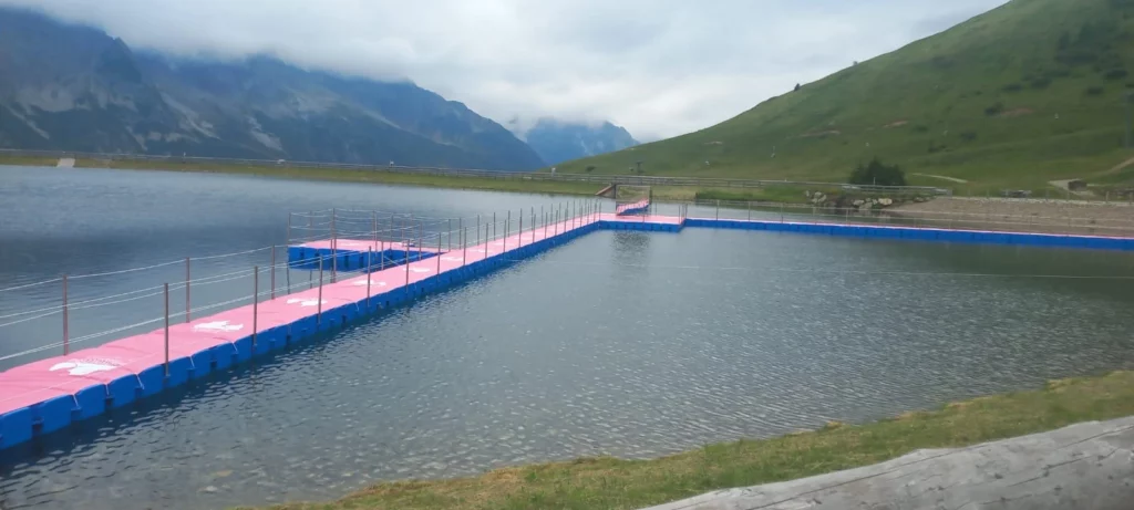 pontile galleggiante passeggiata
